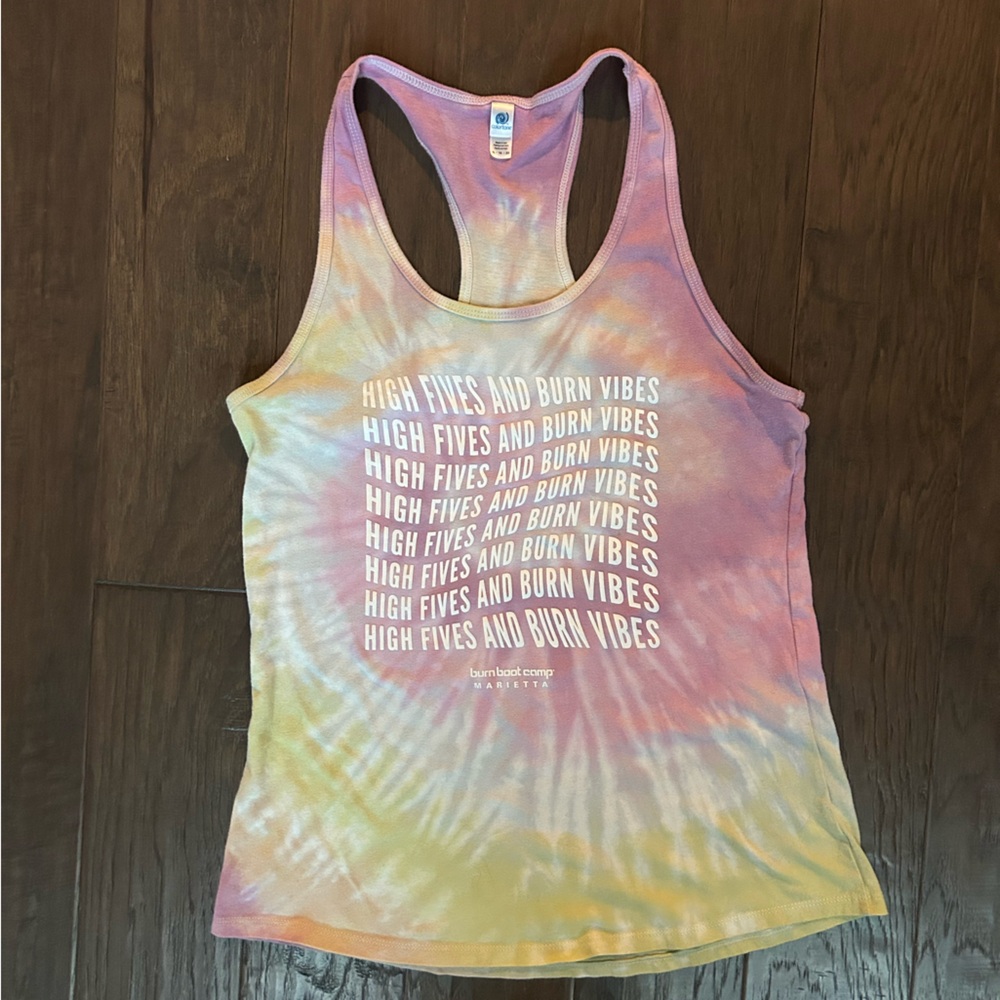 Burn Boot Camp Tie-Dye Tank Top